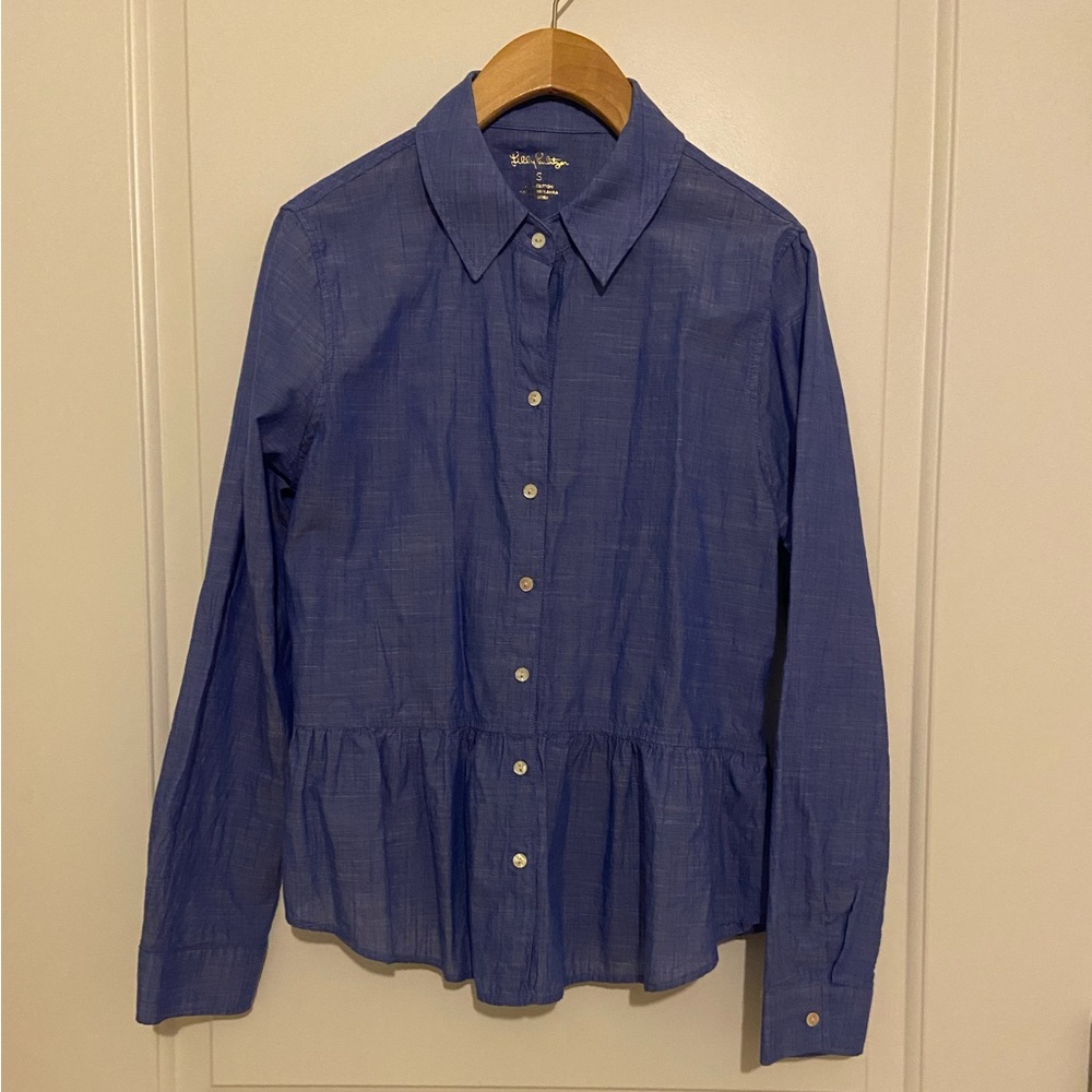Lilly Pulitzer Blue shirt